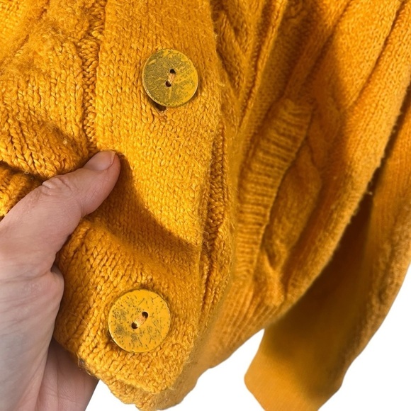 PILCRO x ANTHROPOLOGIE Cable Knit Cardigan Sweater - Picture 8 of 12